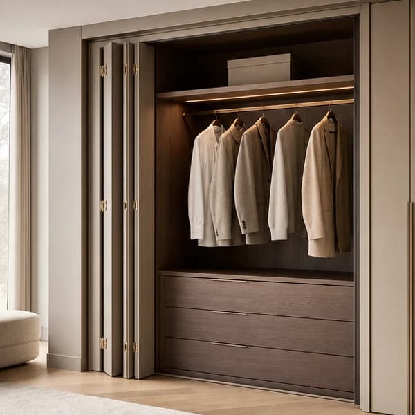 Dyer garderobe me palosje anësore