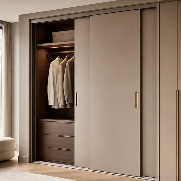 Dyer të mëdha garderobe që rrëshqasin